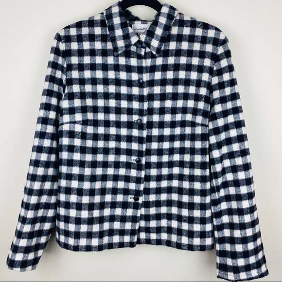 Evan Picone Jackets & Blazers - Evan Picone || Vintage Gingham Lightweight Jacket